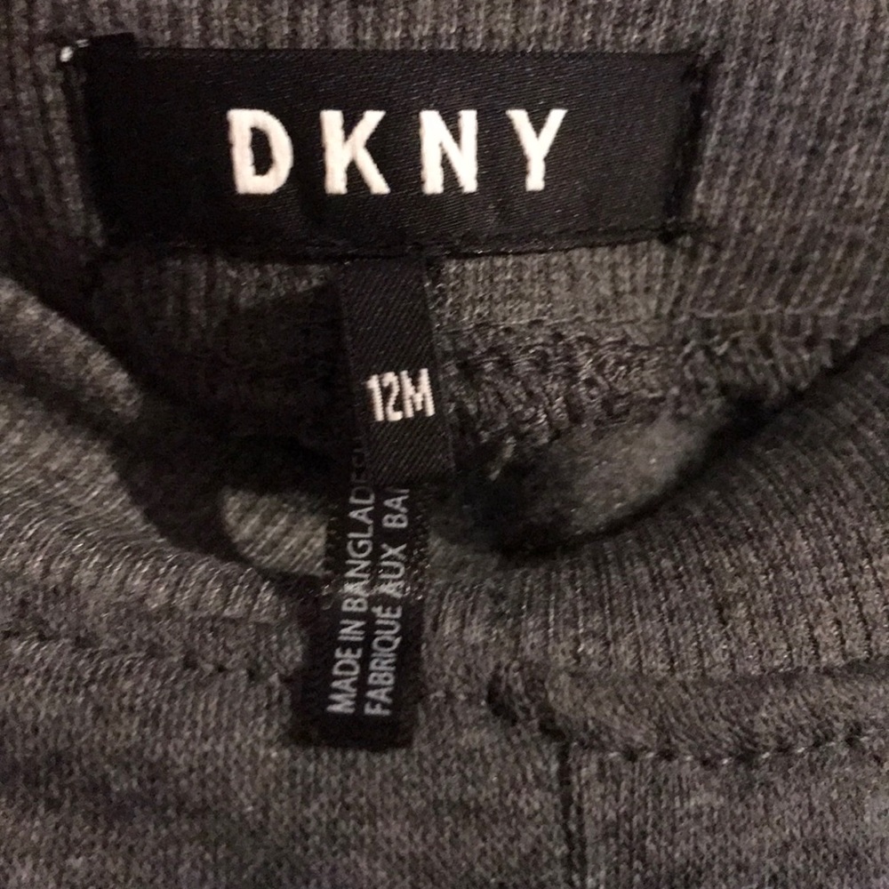 NWT DKNY Boy’s 12M Puffer Vest Hoodie 3pc Set - Picture 11 of 13